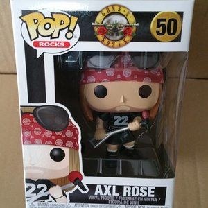 Funko Pop Rocks AXL Rose #50 Guns N Roses